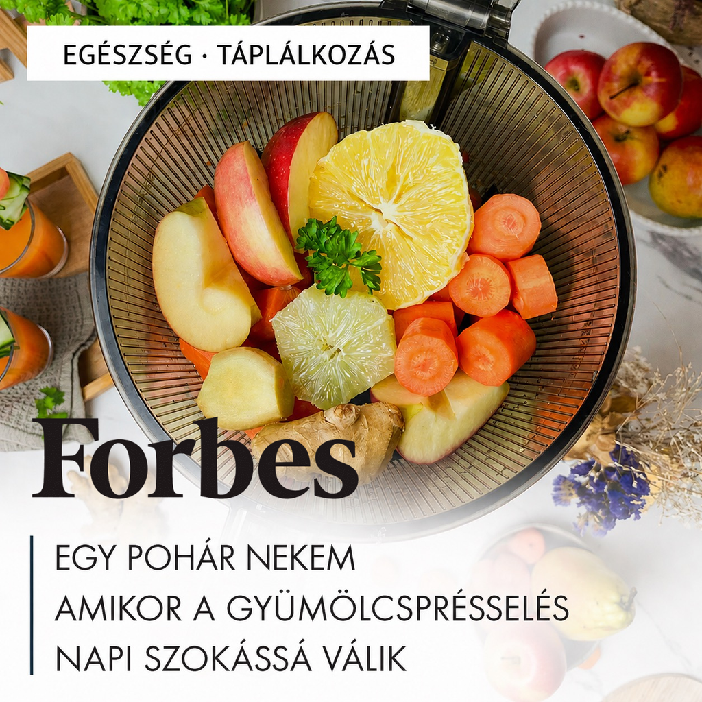 [Forbes] Egy pohárral nekem – amikor a gyümölcsléprés napi szokássá válik